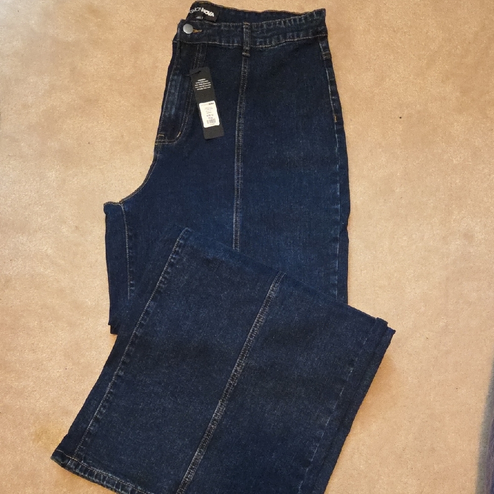 Dark Blue Women’s Jeans - Unknown Brand